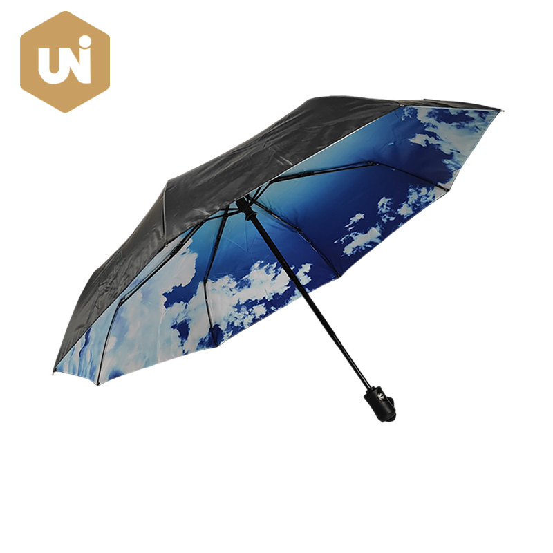Folding Auto Open And Close Double Layer Umbrella
